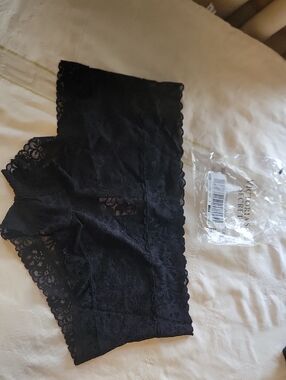 Victoria's Secret Black Lace Boyshort Panty